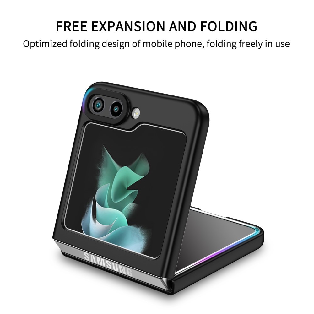Samsung Galaxy Z Flip 5 Kickstand Hoesje, zwart