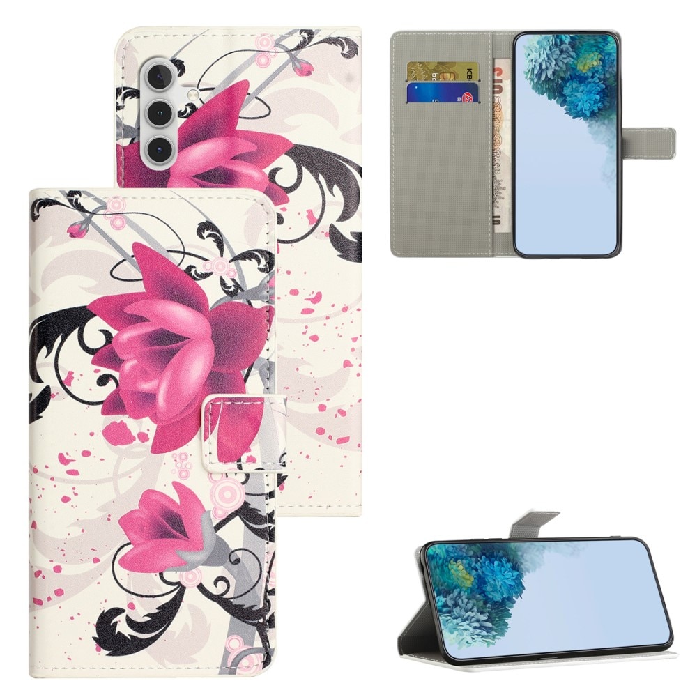 Samsung Galaxy S23 FE Bookcover hoesje Flowers