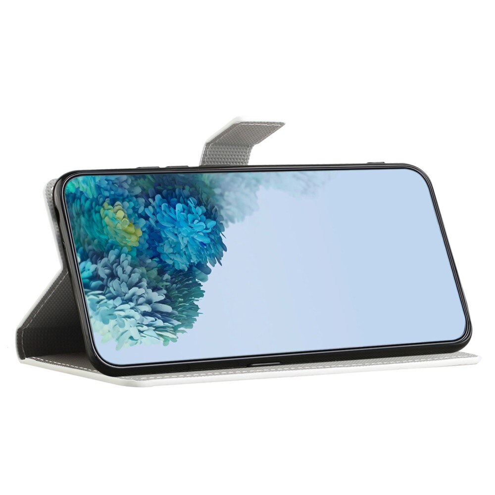 Samsung Galaxy S23 FE Bookcover hoesje zwarte vlinder