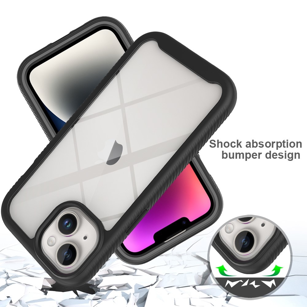iPhone 15 Full Protection Case zwart