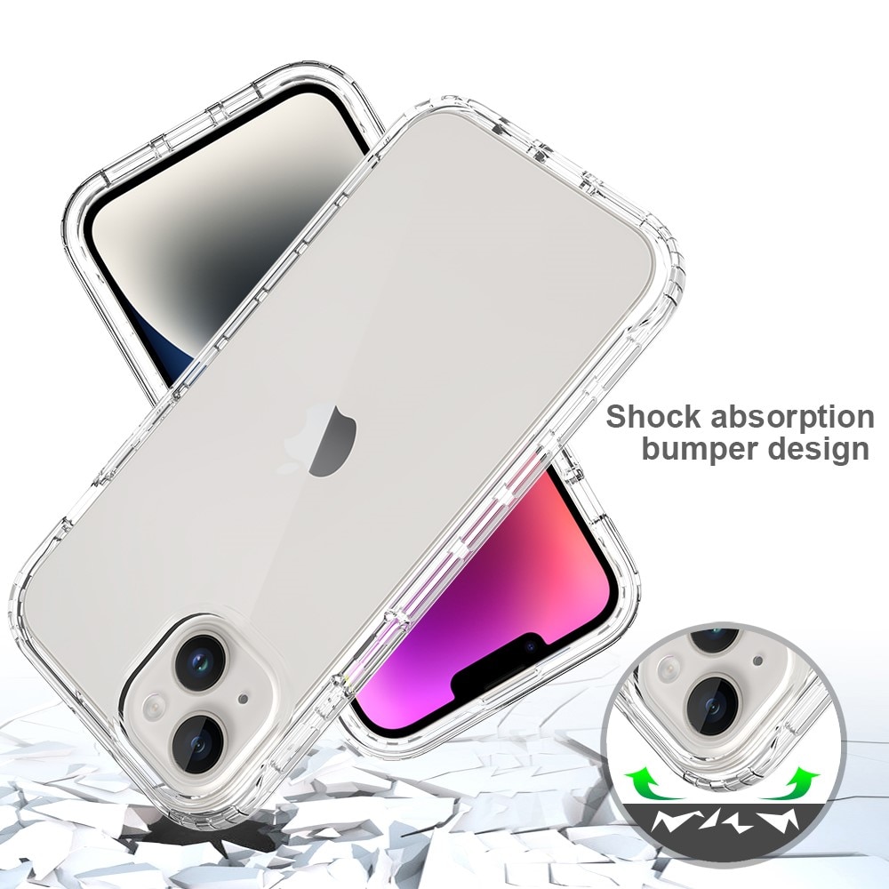 iPhone 15 Plus Full Cover Case transparant