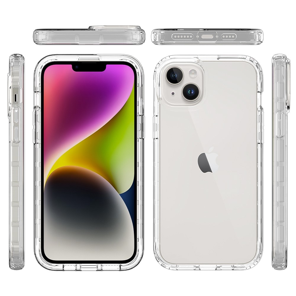iPhone 15 Plus Full Cover Case transparant