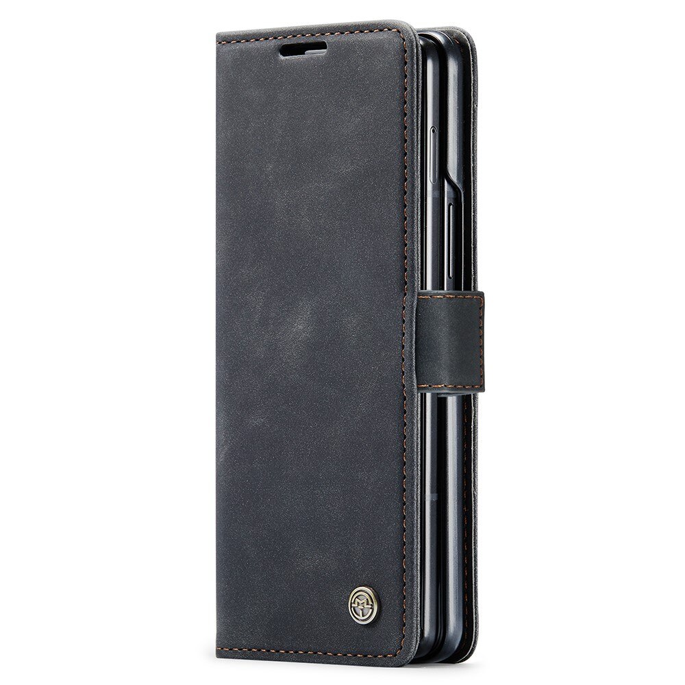 Slim Bookcover hoesje Samsung Galaxy Z Fold 5 zwart