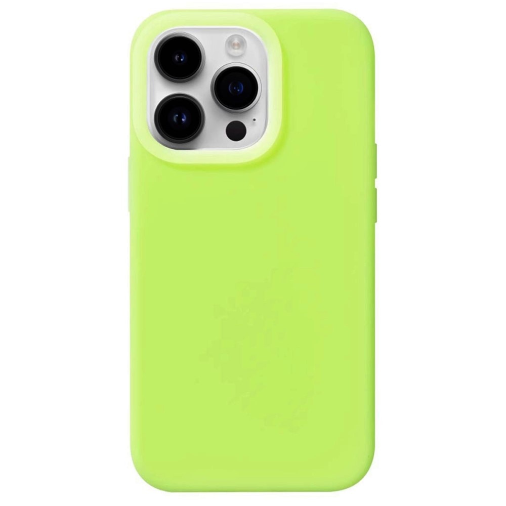 Siliconen hoesje Jelly iPhone 15 Pro groen