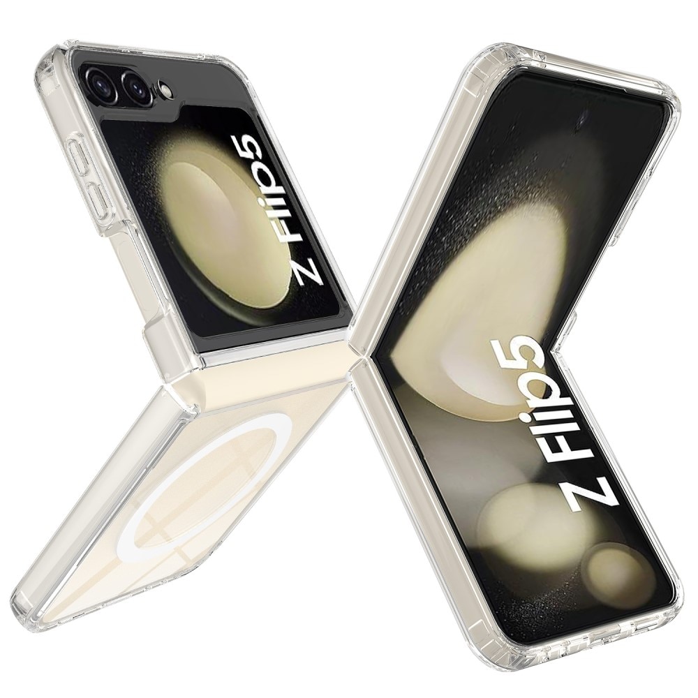 Hybridcase MagSafe Samsung Galaxy Z Flip 5  transparant