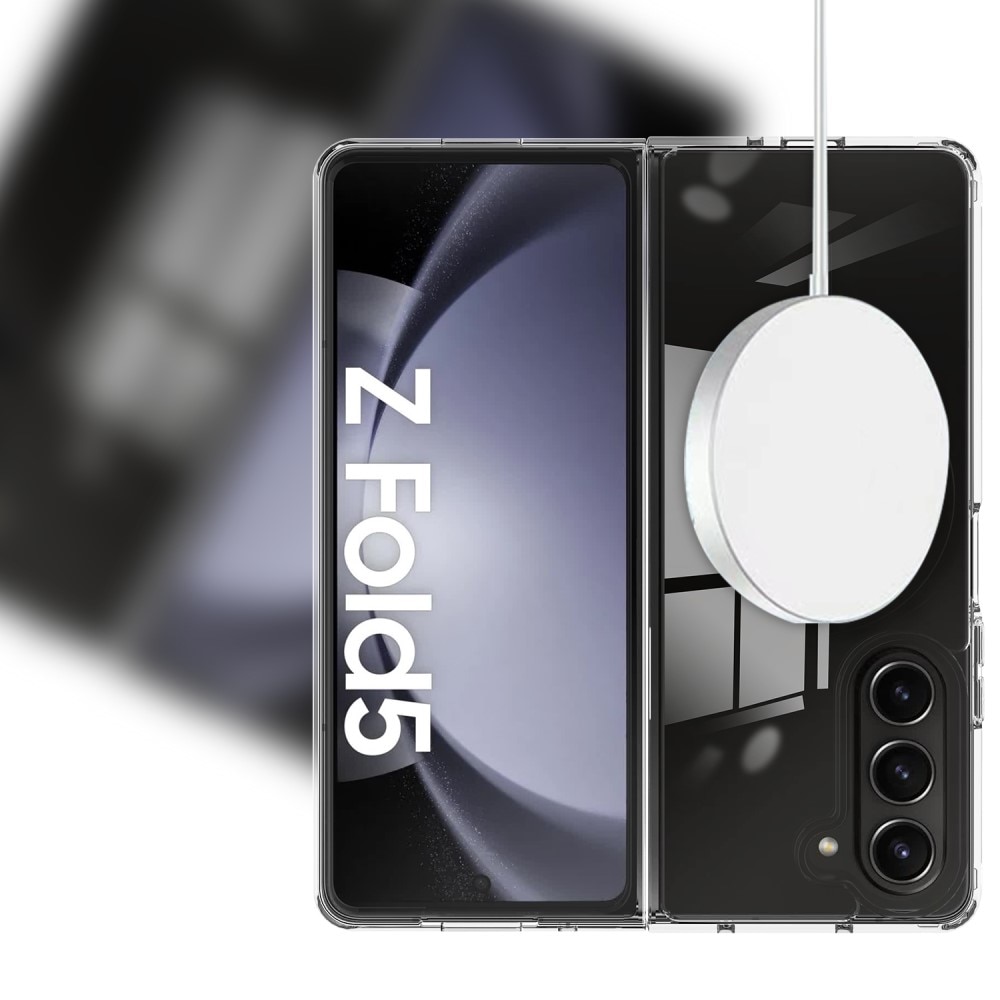 Hybridcase MagSafe Samsung Galaxy Z Fold 5  transparant