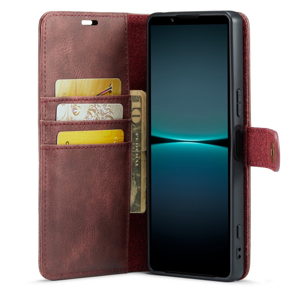 Magnet Wallet Sony Xperia 1 V Rood