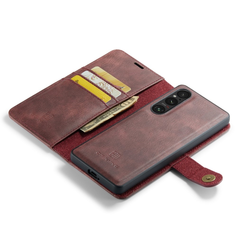 Magnet Wallet Sony Xperia 1 V Red