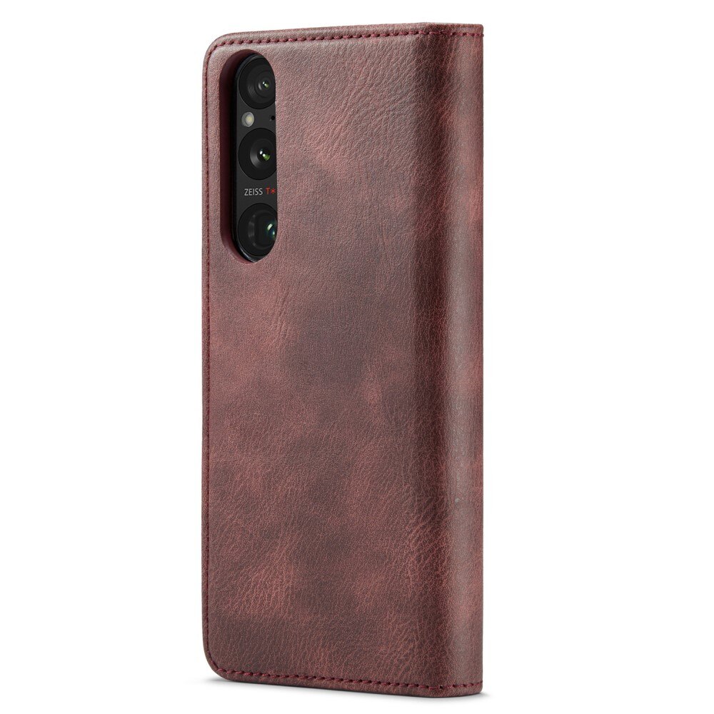Magnet Wallet Sony Xperia 1 V Rood