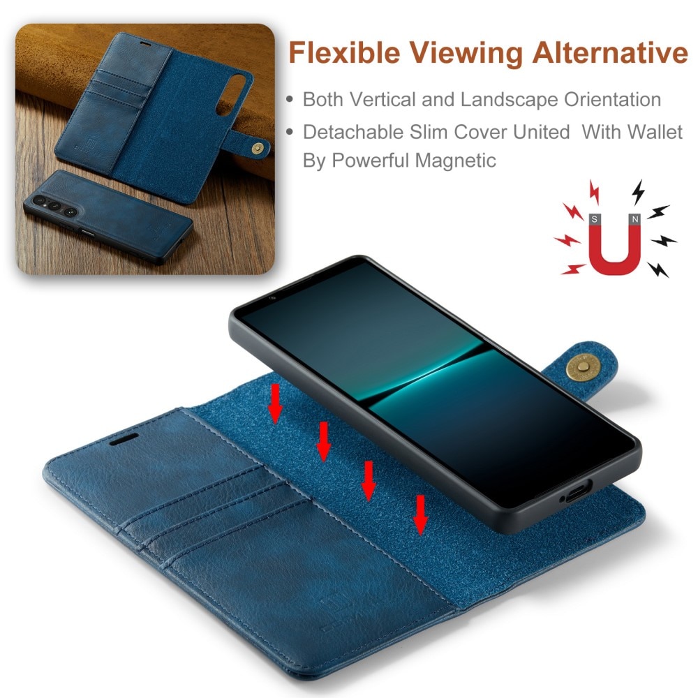 Magnet Wallet Sony Xperia 1 V Blue