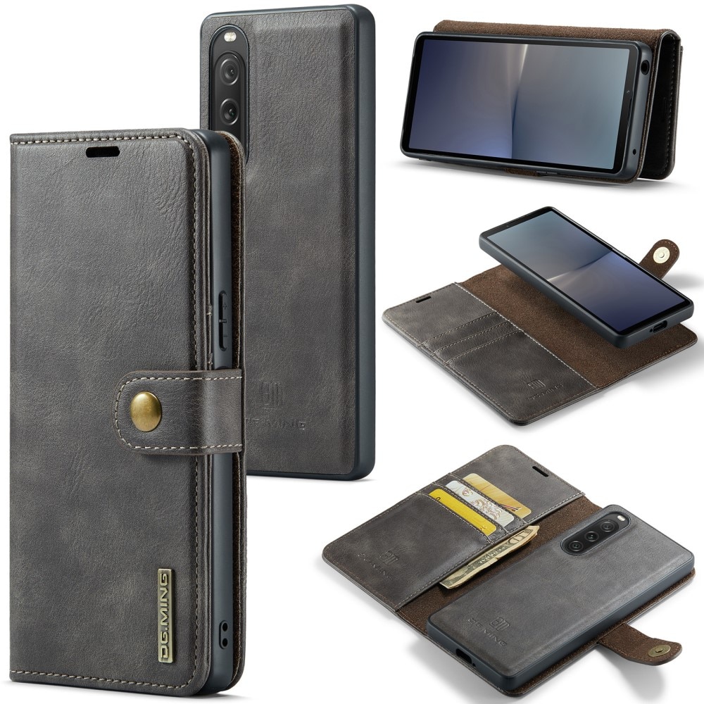 Magnet Wallet Sony Xperia 10 V Brown