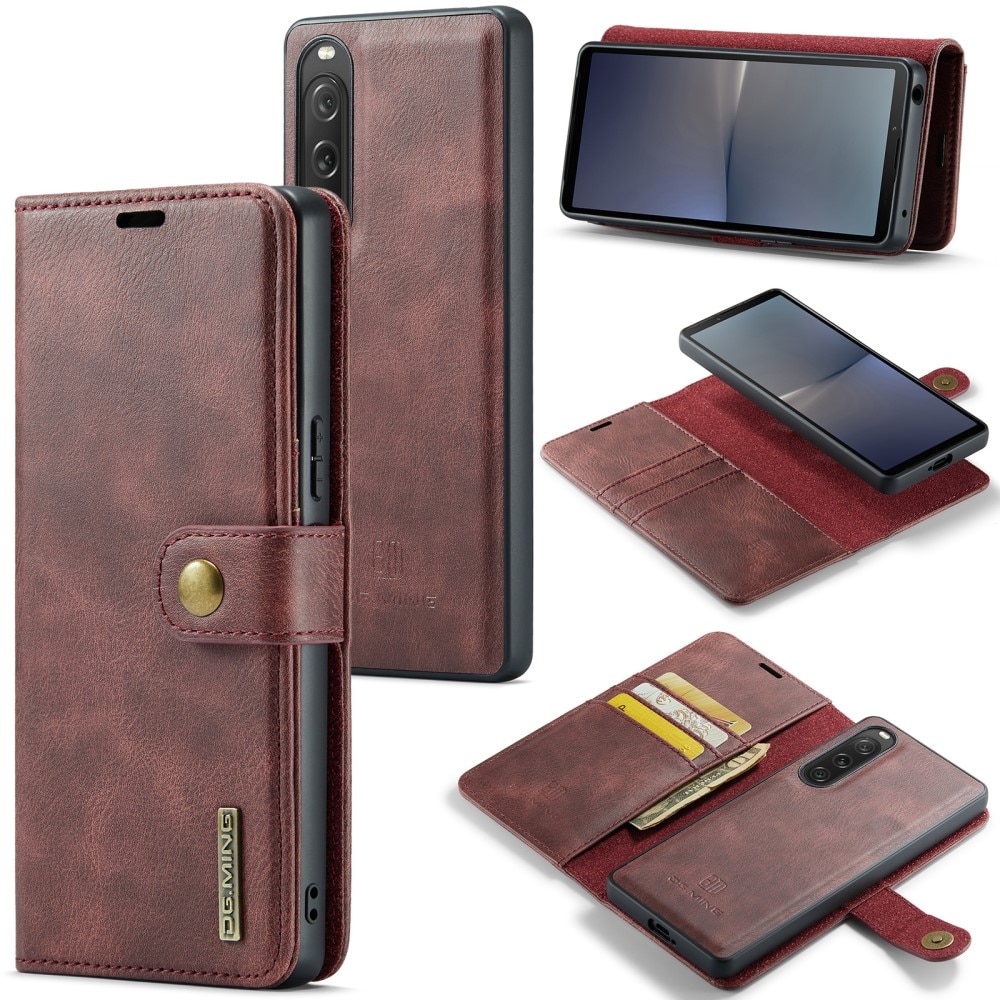 Magnet Wallet Sony Xperia 10 V Red