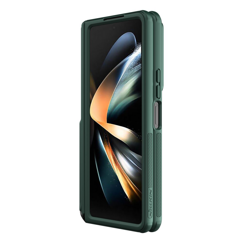 Nillkin Fold Hoesje met Camera Protector en Kickstand Samsung Galaxy Z Fold 5 groen