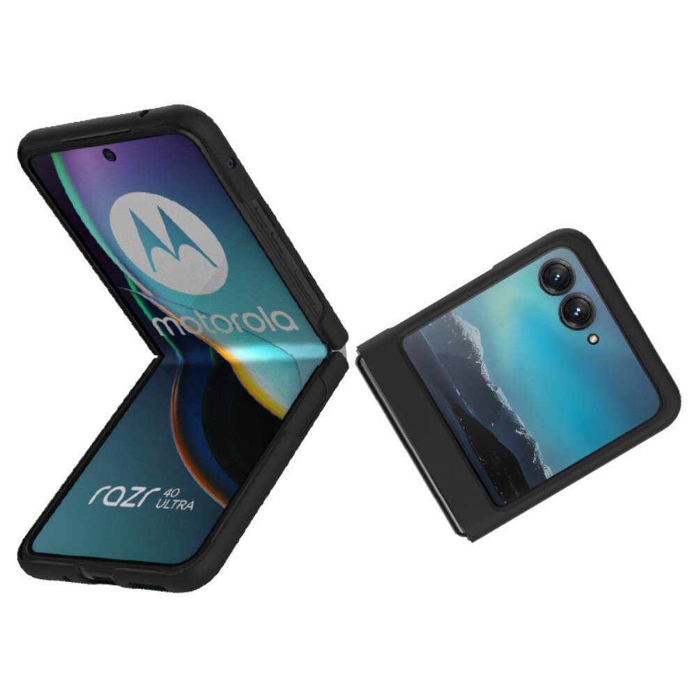 Hardcase Motorola Razr 40 Ultra zwart