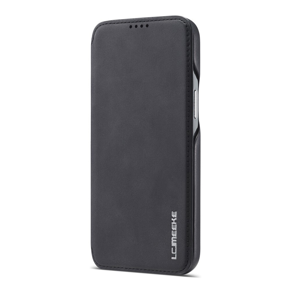 Slim Bookcover hoesje iPhone 15 Plus zwart
