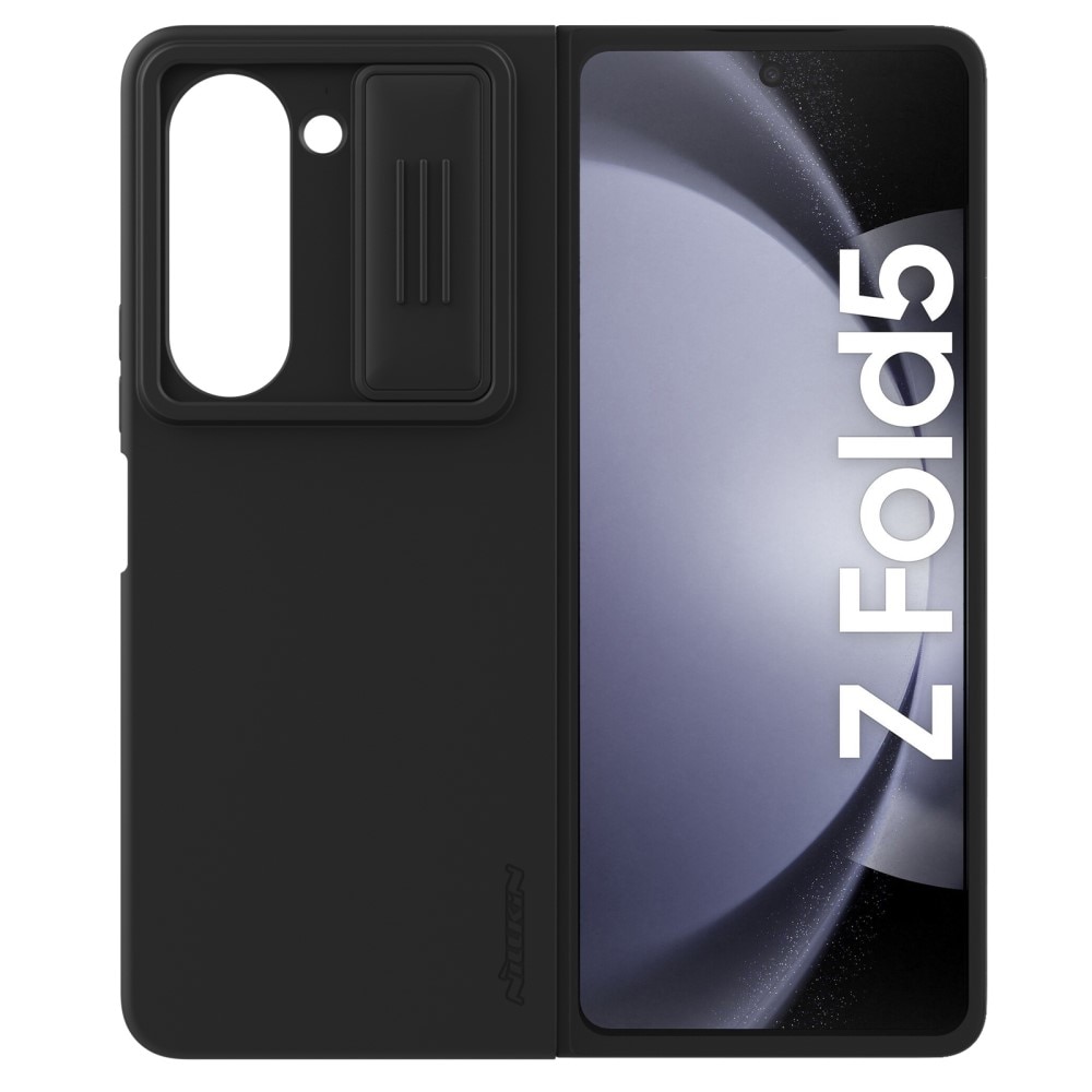 Soft CamShield Case Samsung Galaxy Z Fold 5 zwart