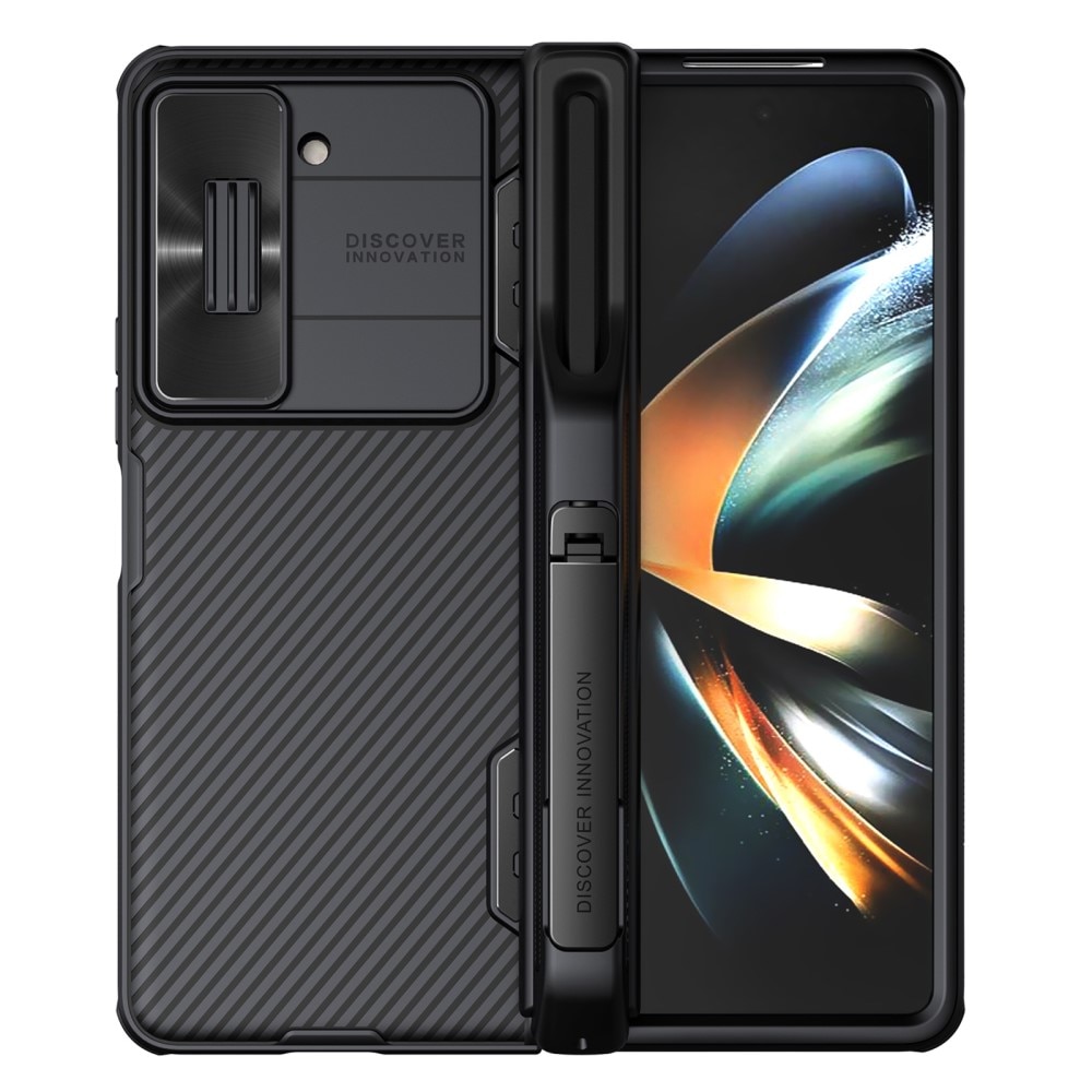 Nillkin Fold Hoesje met Camera Protector Samsung Galaxy Z Fold 6 zwart