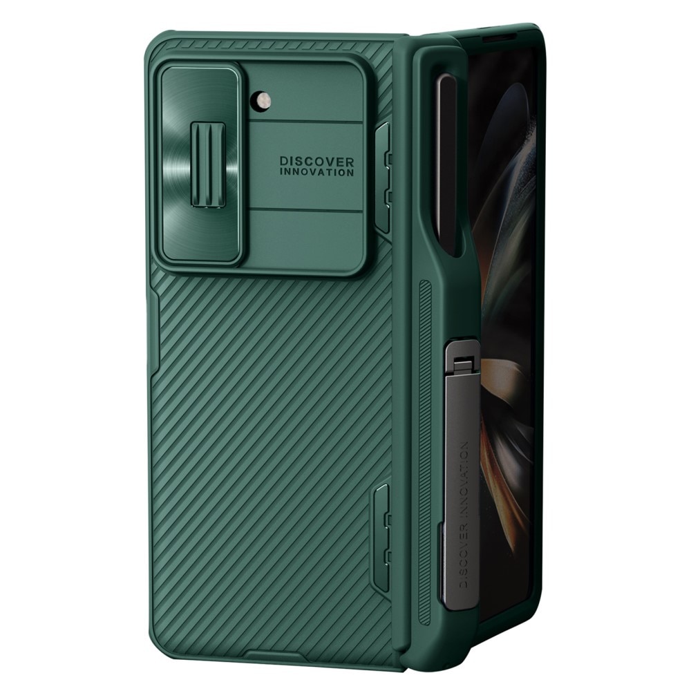 Nillkin Fold Hoesje met Camera Protector Samsung Galaxy Z Fold 5 groen