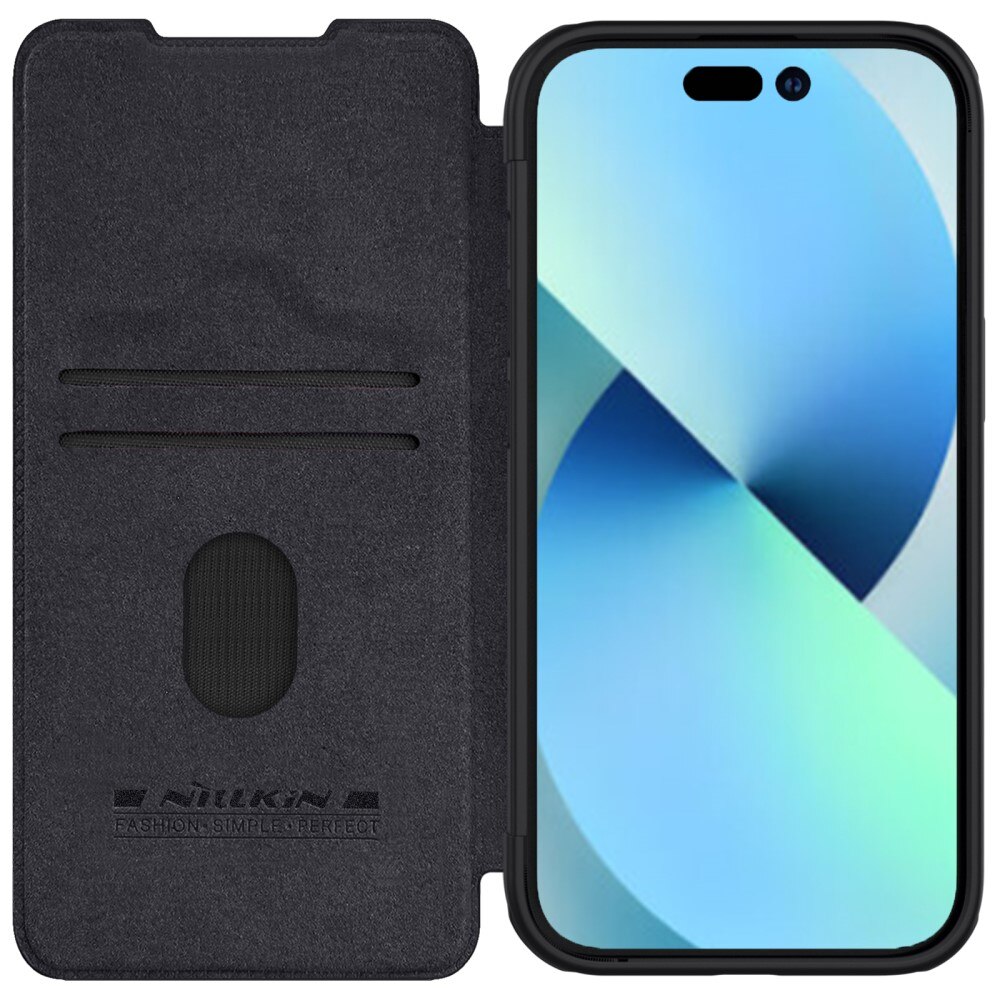 Qin Pro CamShield iPhone 15 Zwart