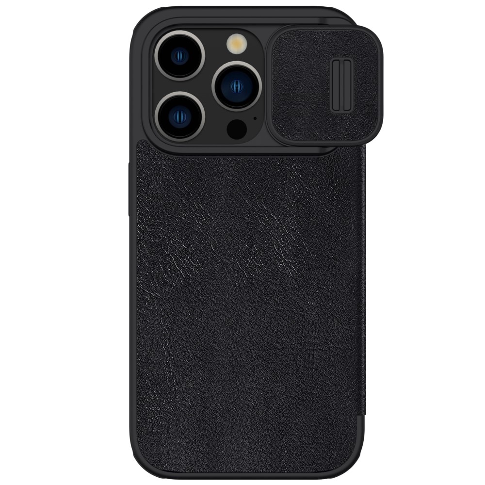 Qin Pro CamShield iPhone 15 Pro Max Zwart