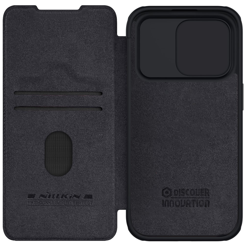Qin Pro CamShield iPhone 15 Pro Zwart