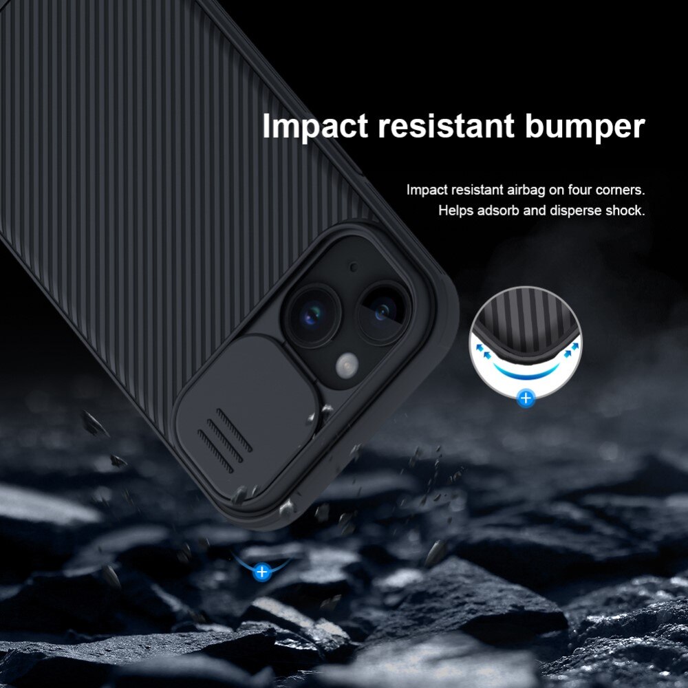 CamShield Case iPhone 15 Blauw
