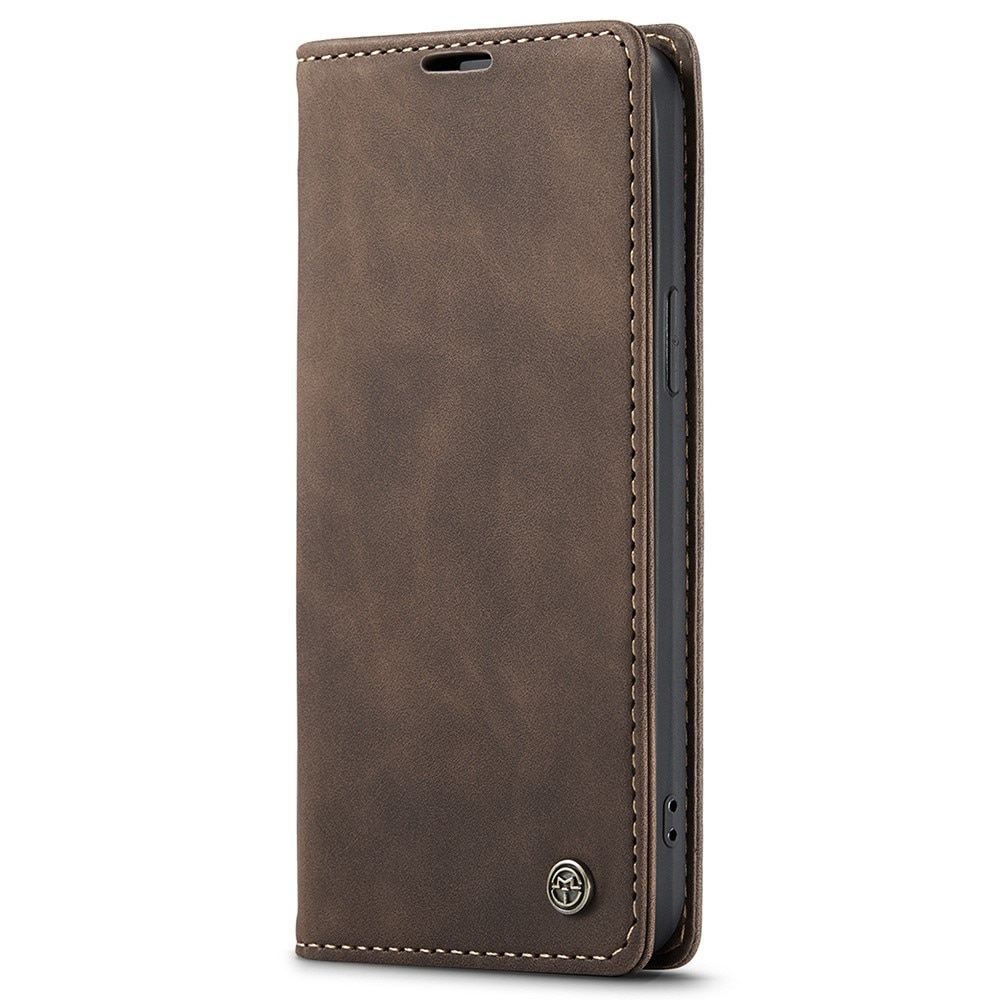 Slim Bookcover hoesje iPhone 15 Pro Max bruin