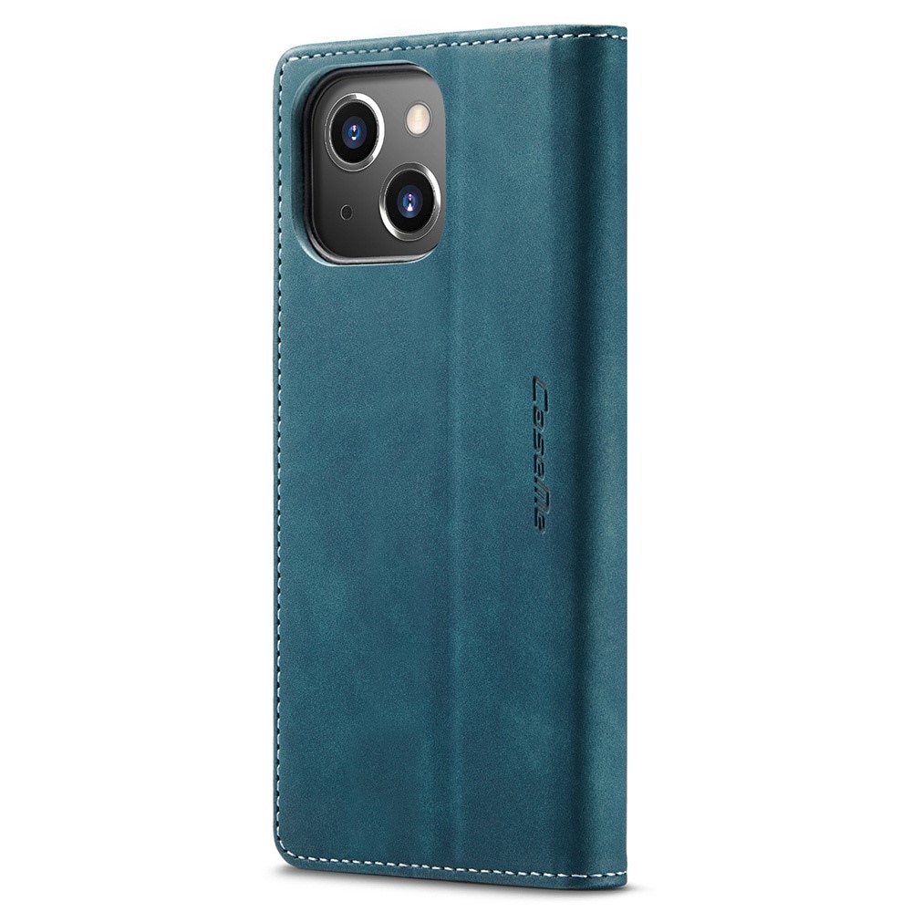 Slim Bookcover hoesje iPhone 15 Plus blauw