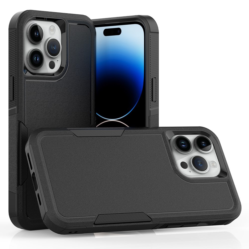 iPhone 15 Pro Max Off-road Hybridcase zwart