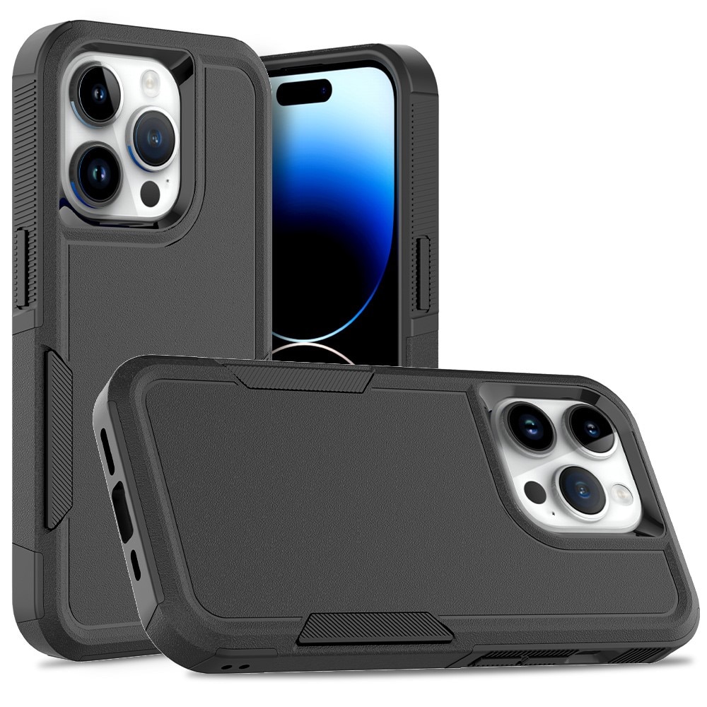 iPhone 15 Pro Off-road Hybridcase zwart