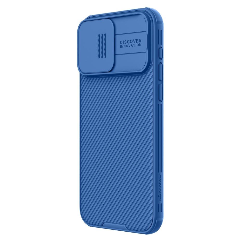 CamShield Case iPhone 15 Pro Max blauw