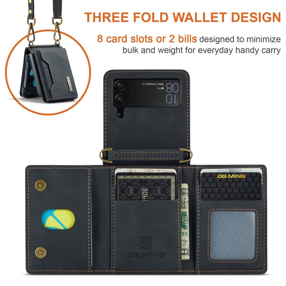 Card Slots Case Samsung Galaxy Z Flip 3 Black