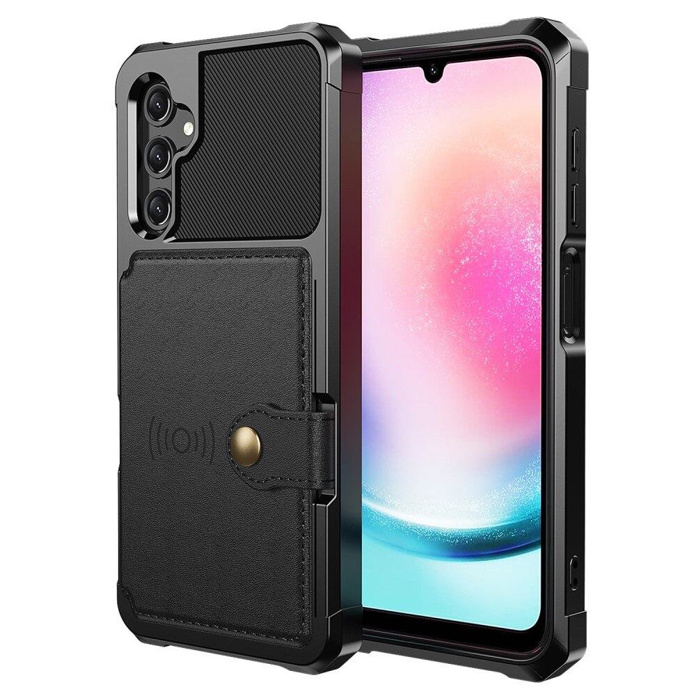 Samsung Galaxy A25 Tough Multi-slot Case zwart