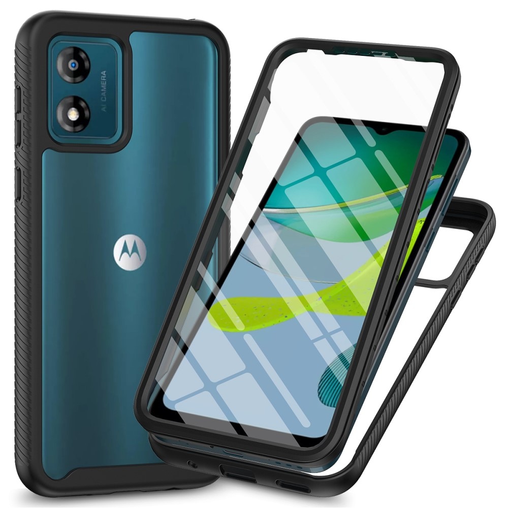 Motorola Moto E13 Full Protection Case zwart