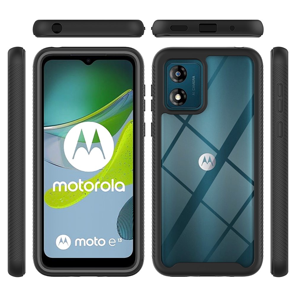 Motorola Moto E13 Full Protection Case zwart