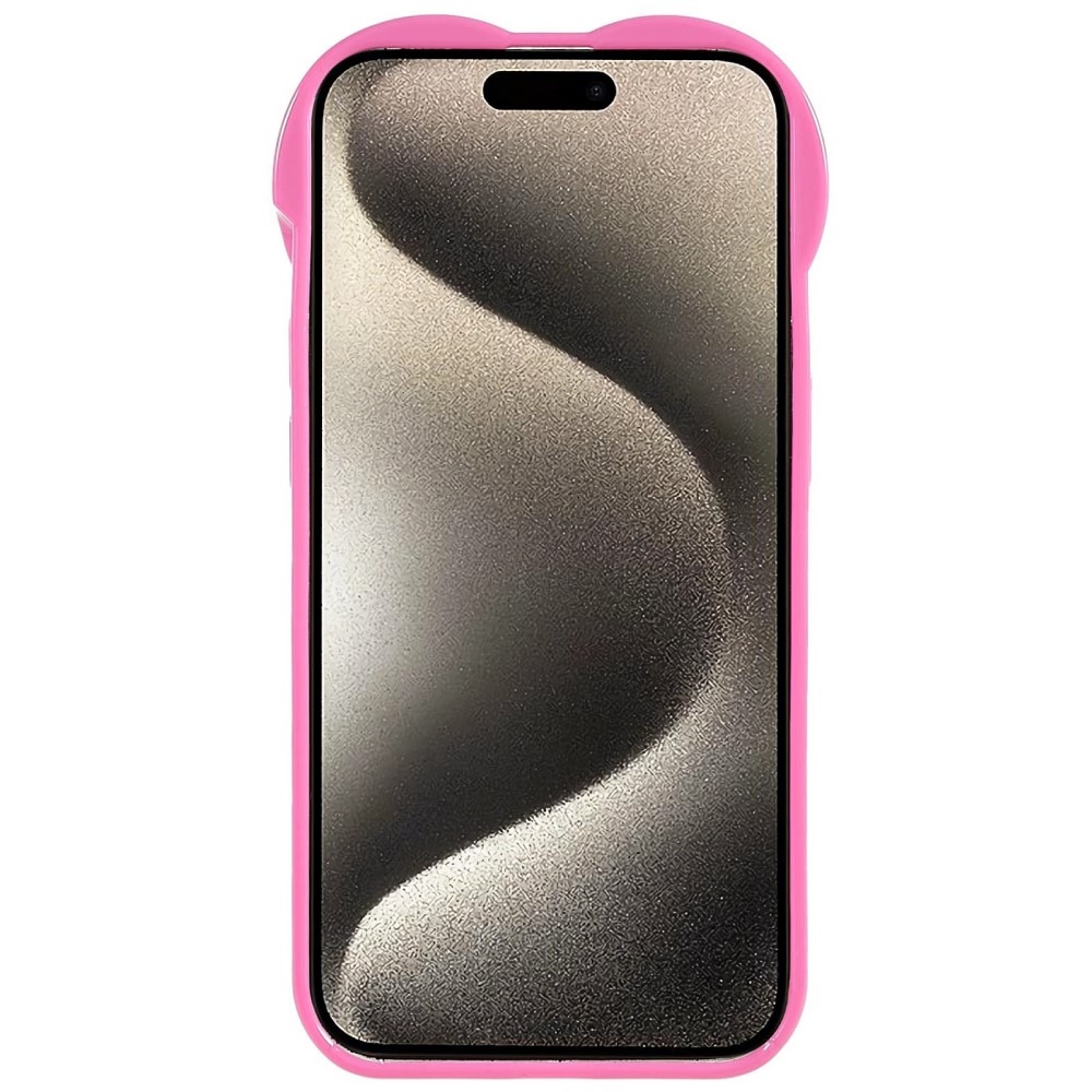 iPhone 15 Pro TPU Case Hart roze