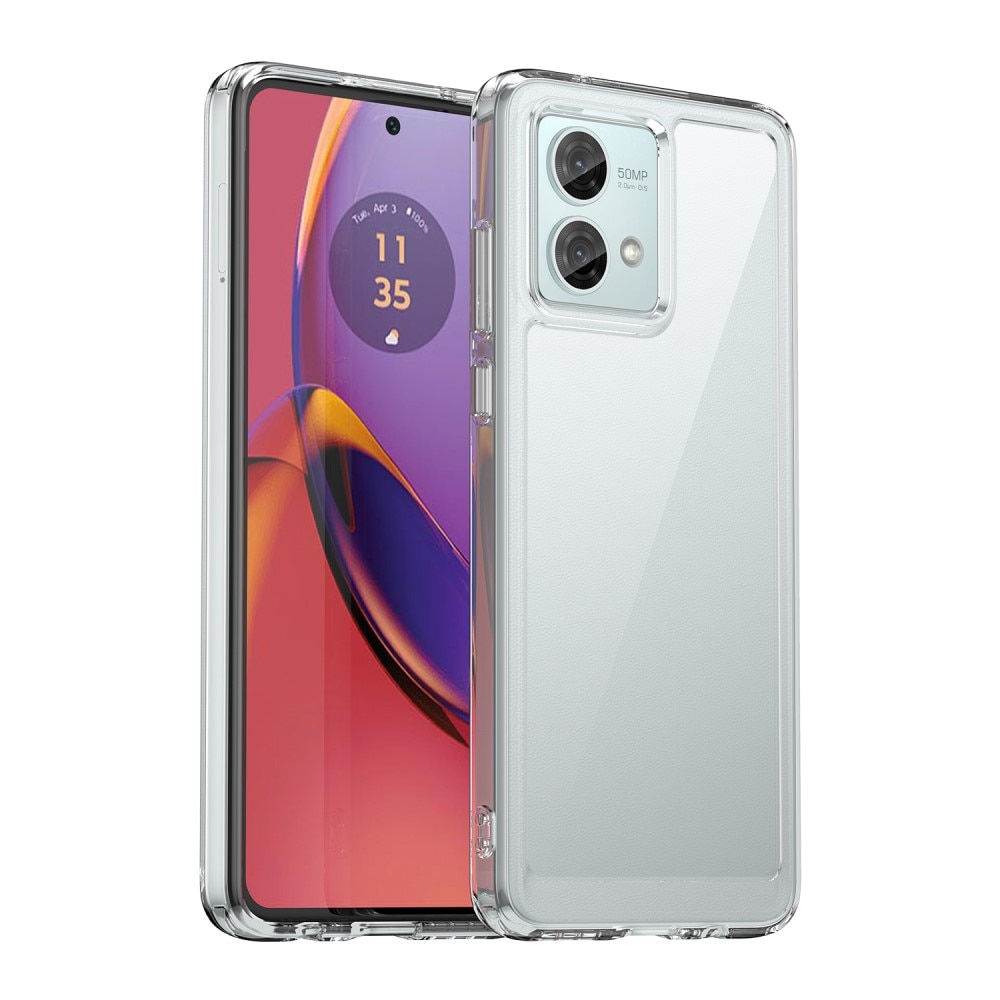 Crystal Hybrid Case Motorola Moto G84  transparant