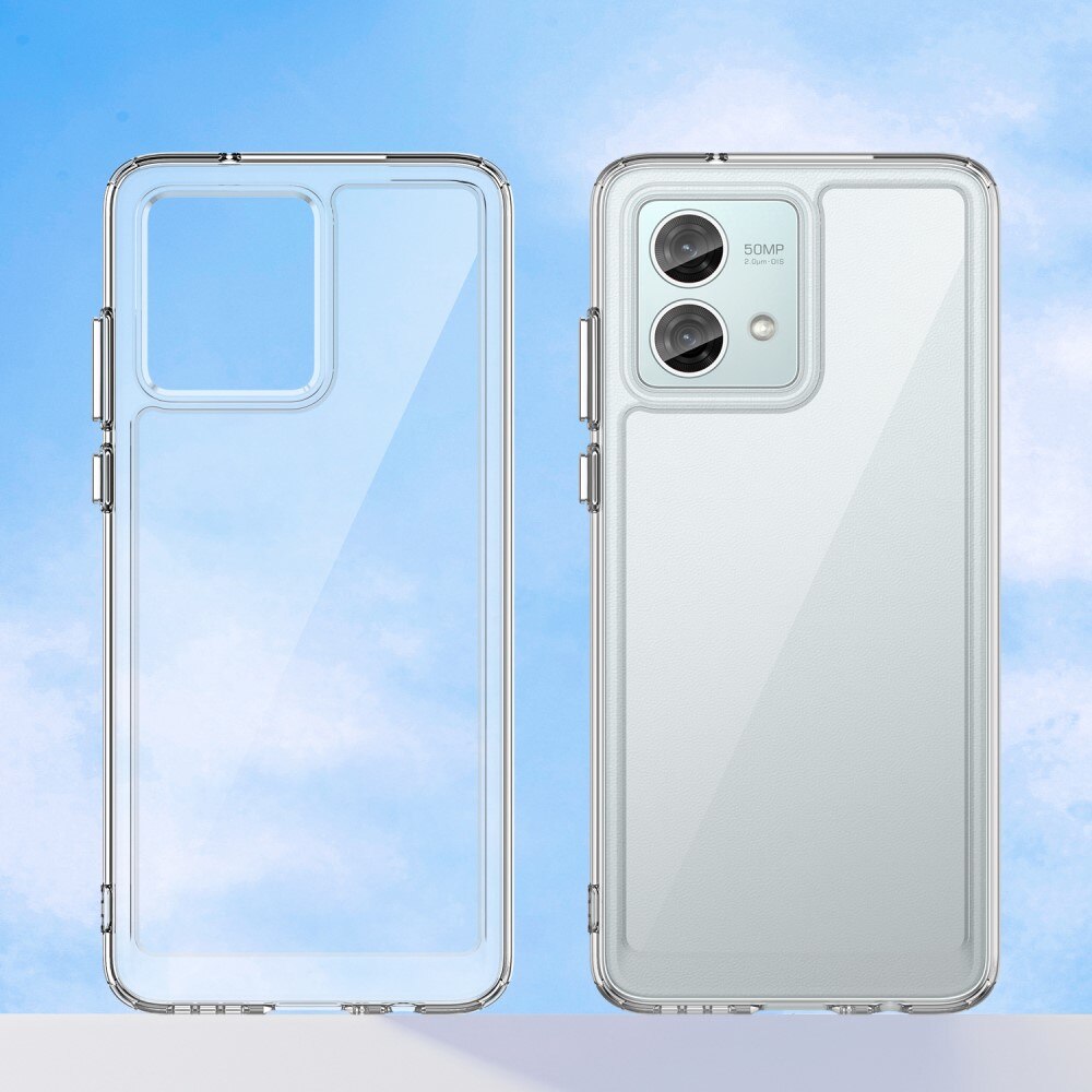 Crystal Hybrid Case Motorola Moto G84  transparant