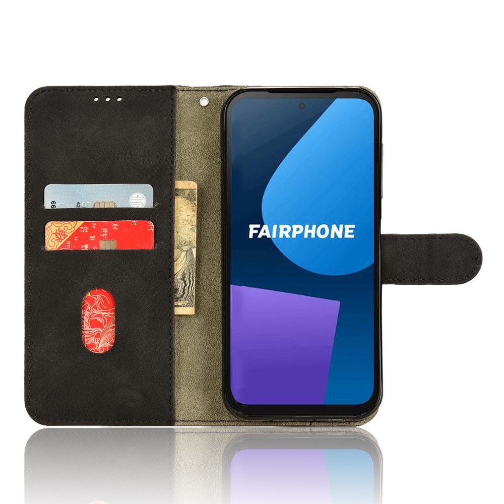 Fairphone 5 Bookcover hoesje zwart