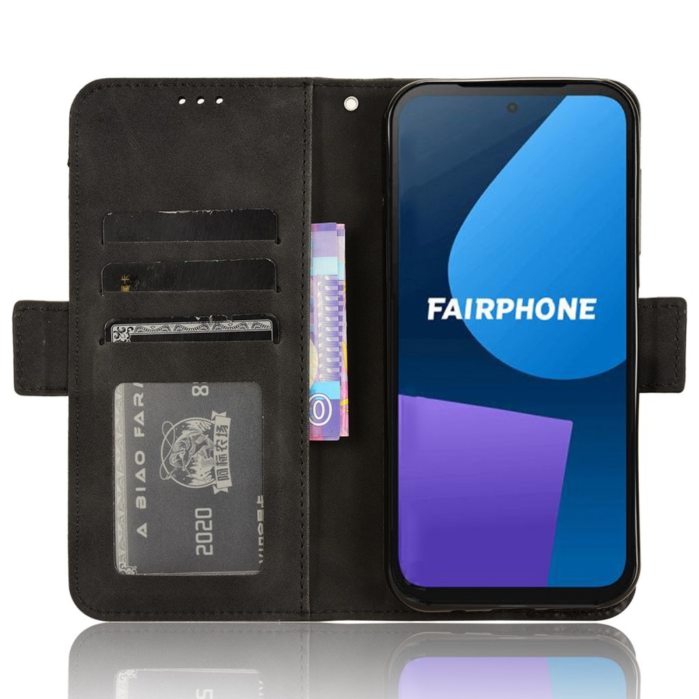 Fairphone 5 Multi Bookcover hoesje zwart