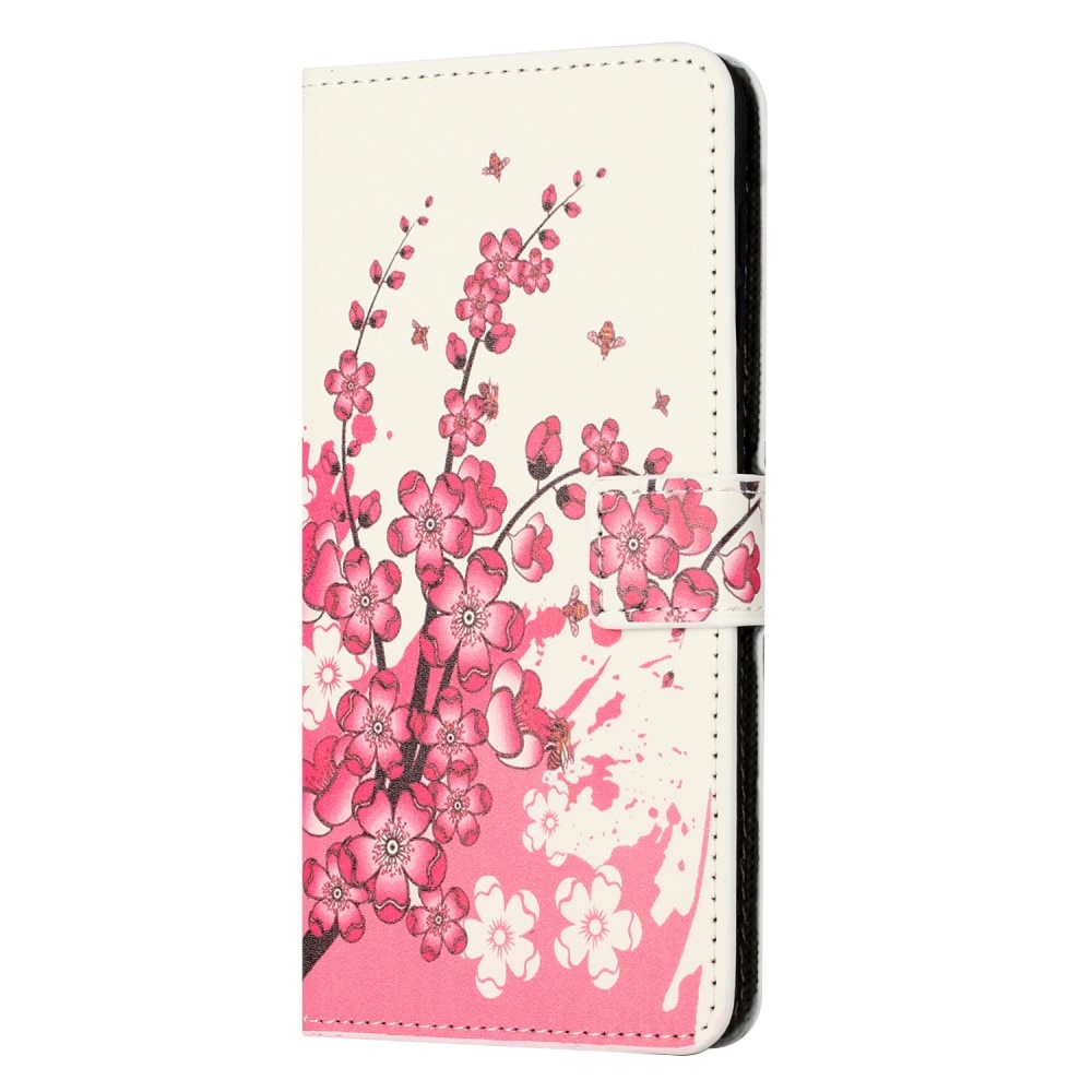 Samsung Galaxy A15 Bookcover hoesje Kersenbloemen
