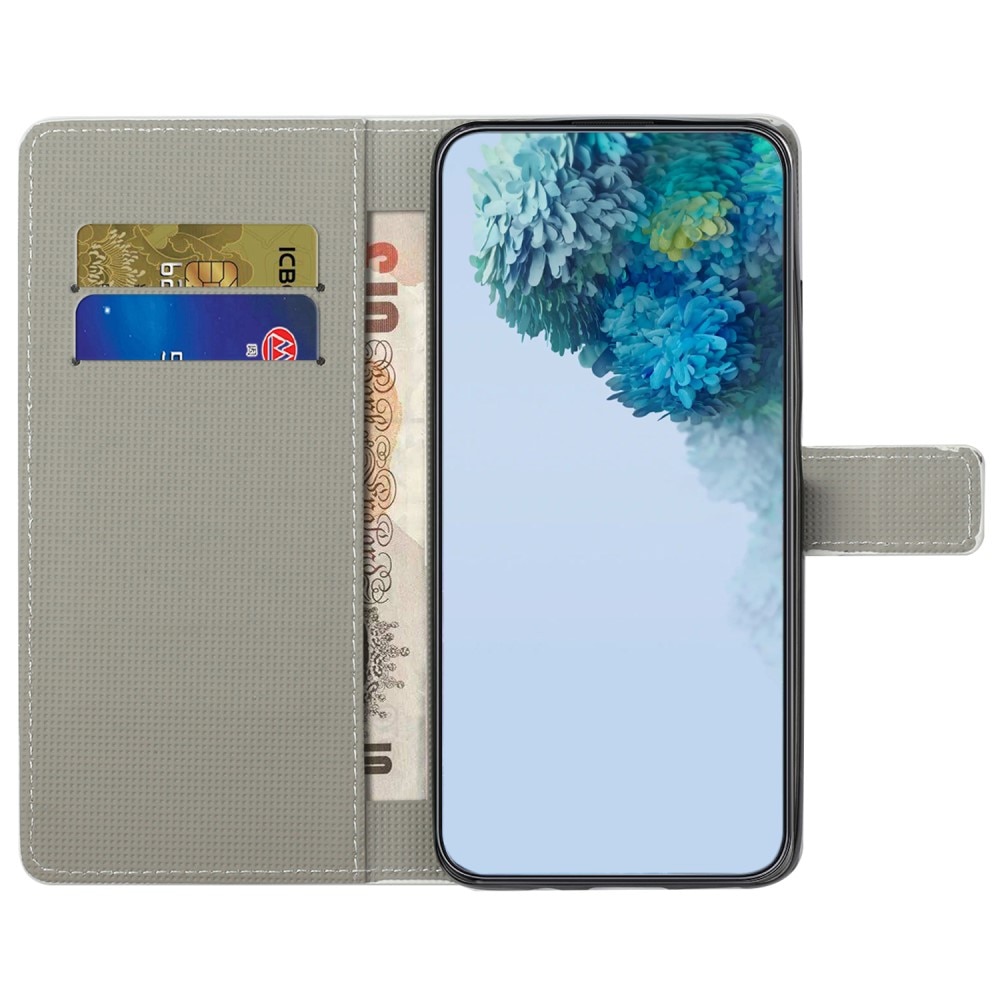 Samsung Galaxy A15 Bookcover hoesje zwarte vlinder