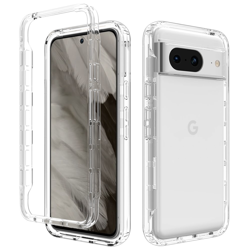 Google Pixel 8 Full Cover Case transparant