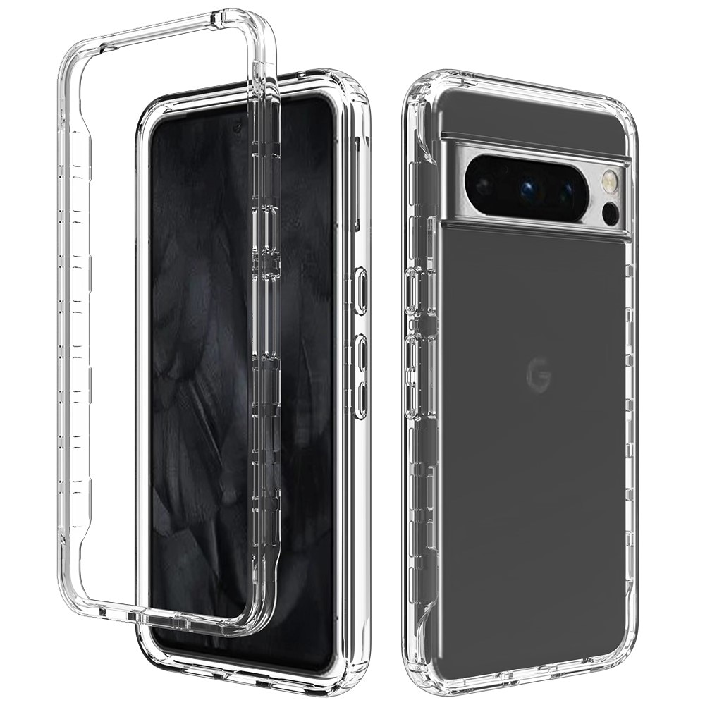 Google Pixel 8 Pro Full Cover Case transparant