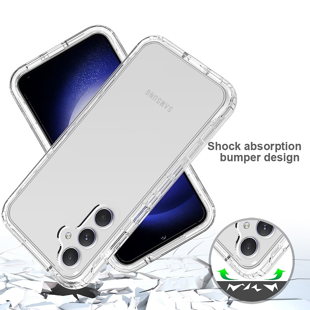 Samsung Galaxy S23 FE Full Protection Case transparant