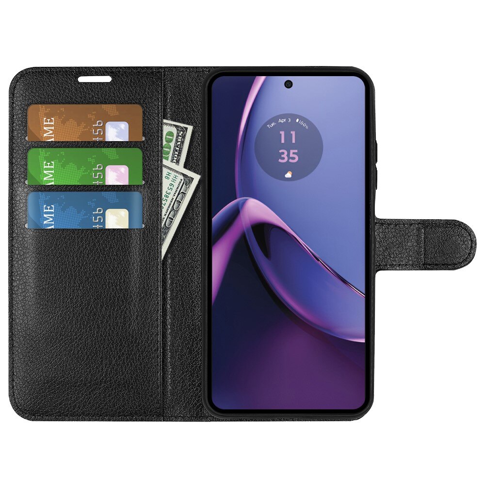 Motorola Moto G84 Smartphonehoesje Zwart