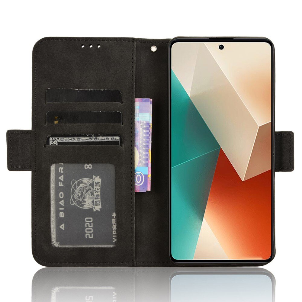 Xiaomi Redmi Note 13 Multi Bookcover hoesje zwart