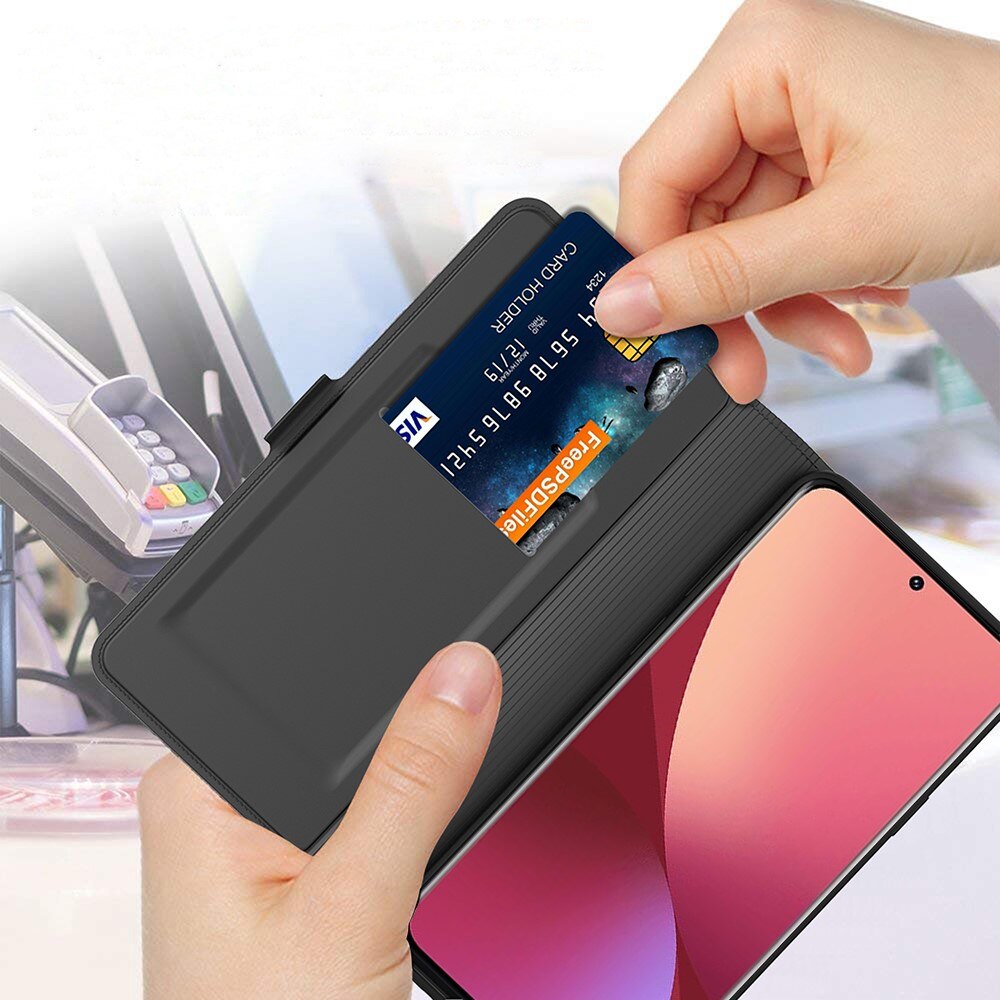 Slim Card Wallet Xiaomi Redmi Note 13 Pro Plus zwart