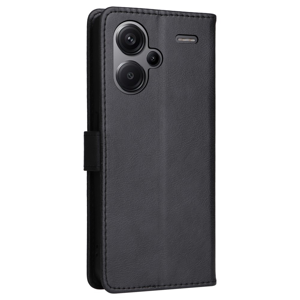 Xiaomi Redmi Note 13 Pro Plus Bookcover hoesje zwart