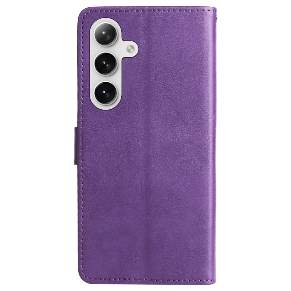 Samsung Galaxy S24 Bookcover hoesje paars